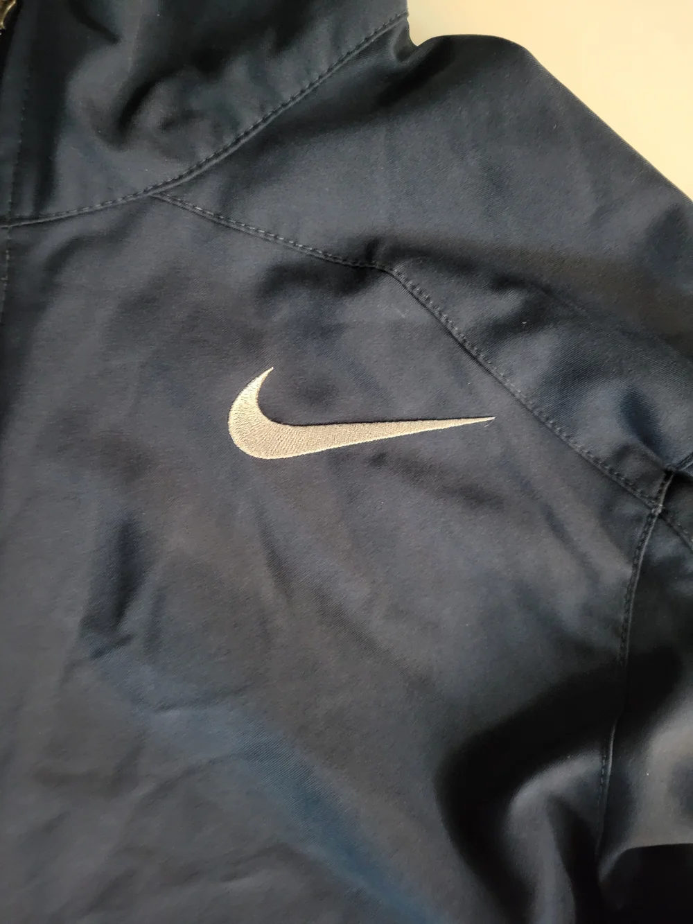 Nike Navy Dri-FIT Performance Zip-up Jacket